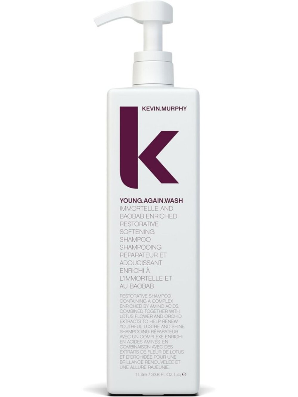 KEVIN.MURPHY YOUNG.AGAIN.WASH Moisturising Shampoo, 33.8 fl oz